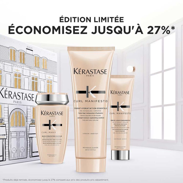 CURL MANIFESTO - COFFRET CADEAU POUR CHEVEUX BOUCLES